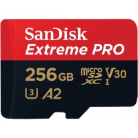 Sandisk 256GB Extreme Pro microSDXC SD Adapter Rescue Pro Deluxe A2 C10 V30 Uhs-I U3 Photo
