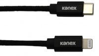 Kanex USB-C to Lightning 2m Durabraid Cable - Black Photo