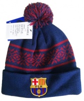 FC Barcelona - Snowflake Cuff Knitted Hat Photo