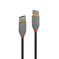 Lindy 2m USB3.0 Cable - Anthracite Photo