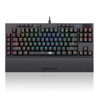 Kanex Redragon BROADSWORD PRO Tenkeyless RGB Optical Mechanical Gaming Keyboard - Black Photo