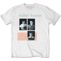 Violent Femmes Vintage Band Photo Menâ€™s White T-Shirt Photo