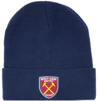 West Ham United F.C. - Cuff Knitted Hat - Navy Photo