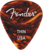 Fender Wavelength 351 Thin .46mm Celluloid Pick Photo