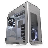 Thermaltake - View 71 Tempered Glass Snow Edition Full-Tower Computer Case Photo