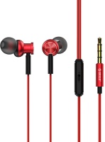 Orico SoundPlus RM2 3.5mm Metal In-Ear Headphones - Red Photo