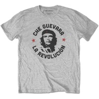 Che Guevara - Circle Logo Men's T-Shirt - Grey Photo
