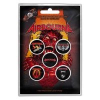 Airbourne Breakin' Outta Hell Button Badge Pack Photo