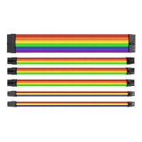 Thermaltake - TTMOD Sleeve Cable - Rainbow Photo