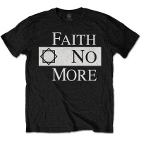 Faith No More - Classic Logo V2 Men's T-Shirt - Black Photo