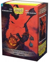 Arcane Tinmen Dragon Shield - Stanard Sleeves - Matte Non-Glare 'Halloween Dragon' Photo