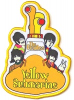 The Beatles - Yellow Submarine All Aboard Woven Patch Photo