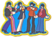 The Beatles - Yellow Submarine Sub Band Woven Patch Photo