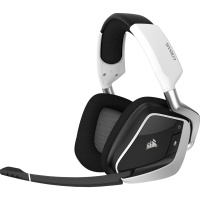 Corsair - VOID RGB ELITE Wireless Premium Gaming Headset with 7.1 Surround Sound - White Photo