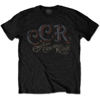 Creedence Clearwater Revival - CCR Men's T-Shirt - Black Photo