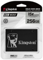 Kingston Technology Kingston KC600 256GB 2.5" SATAIII 3D TLC Internal Solid State Drive - Black Photo