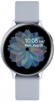 Samsung Galaxy Watch Active2 44mm Bluetooth Aluminum Smartwatch - Silver Photo