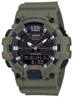 Casio Standard Collection Analog and Digital Wrist Watch - Green and Black Photo