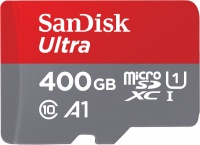 Sandisk - Ultra Class 10 400GB microSDXC Memory Card and Adapter Photo