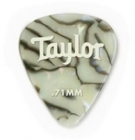 Taylor Celluloid 351 Abalone .71mm Pick Photo