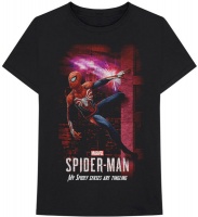 Marvel - Spider-Man 3 Spidey Senses Men's T-Shirt - Black Photo