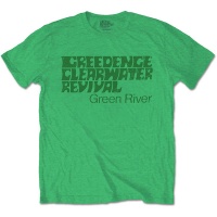 Creedence Clearwater Revival - Green River Men's T-Shirt - Green Photo