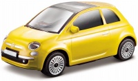 Bburago - 1/43 - Fiat 500 2008 - Yellow Photo