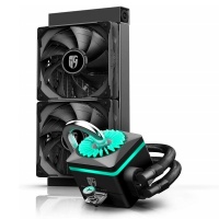 DeepCool - Captain 240X CPU Liquid Cooler - Black Photo