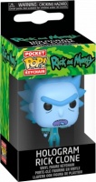 Funko Pop! Keychain - Rick & Morty - Hologram Rick Clone Photo