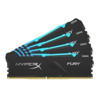 HyperX Kingston Technology - RGB Fury 64GB DDR4-2400 CL15 1.35v - 288pin Memory Module Photo