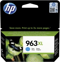 HP - 963XL High Yield Cyan Original Ink Cartridge ~1 600 Pages Photo