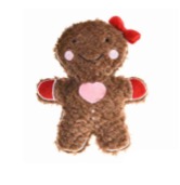 Dogs Life Dog's Life Gingerbread Girl Soft Toy Photo