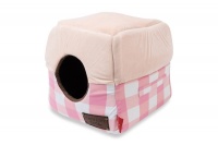 Cats Life Cat's Life - Cat Cube Checkered - Pink Photo