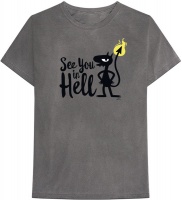 Disenchantment - See You In Hell Unisex T-Shirt - Charcoal Photo