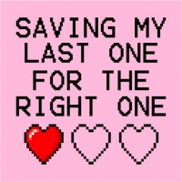 Saving My Last One Womens T-Shirt Pink Photo