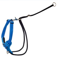 Rogz - Utility Large 20mm Stop-Pull Harness Blue Photo
