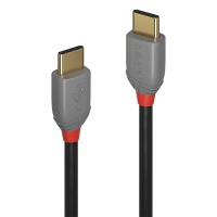 Lindy 2m USB 2.0 Type-C MM Cable-Anthra Photo