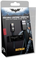 SilverHT Tribe - USB to Lightning Sync&Charge Cable DC Comics Batman Apple MFi Certified 120cm Photo
