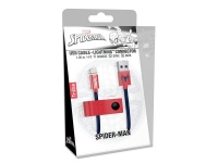 Apple Tribe - USB to Lightning Sync&Charge Cable Marvel Avengers Spider-man MFi Certified 120cm Photo