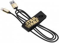 SilverHT Tribe - USB to Lightning Sync&Charge Cable Star Wars BB8-Gold Apple MFi Certified 120cm Photo