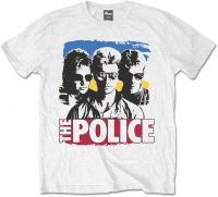 The Police - Band Photo Sunglasses Men's T-Shirt - White Photo