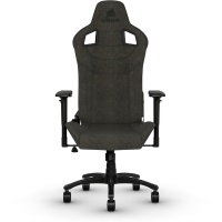 Corsair - T3 Rush Fabric Gaming Chair - Charcoal Photo