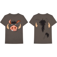 Disney - Lion King Pumbaa Men's Brown T-Shirt Photo