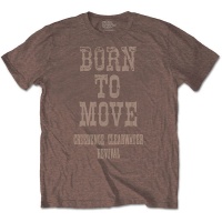 Creedence Clearwater Revival - Born to Move Men's T-Shirt - Brown Photo