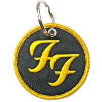 Foo Fighters - Circle Logo Woven Patch Keychain Photo