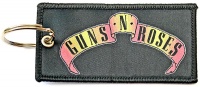 Guns N' Roses - Scroll Logo Printed Patch Keychain Photo