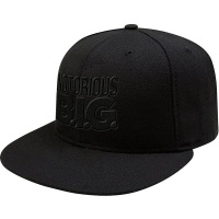 Notorious B.I.G. - Logo Snapback Cap - Black Photo