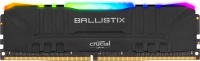 Crucial Ballistix RGB 16GB DDR4 3200mHz Desktop Gaming Memory - Black Photo
