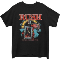 Rush - Moving Pictures Men's T-Shirt - Black Photo