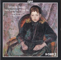 Turban / Scheps - Ferruccio Busoni: Sonatas For Violin and Piano Opp. 29 & 36a Photo